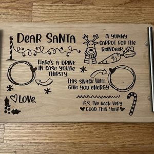 Dear Santa Serving Tray