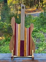 Guitar charcuterie board