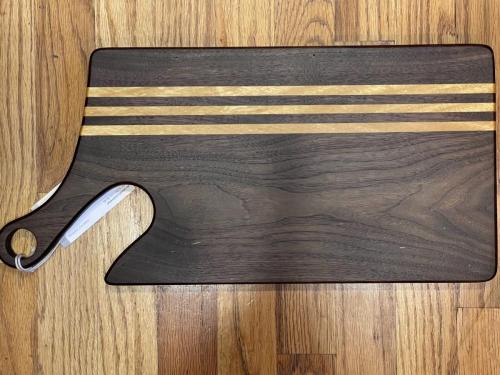 Charcuterie board with handle