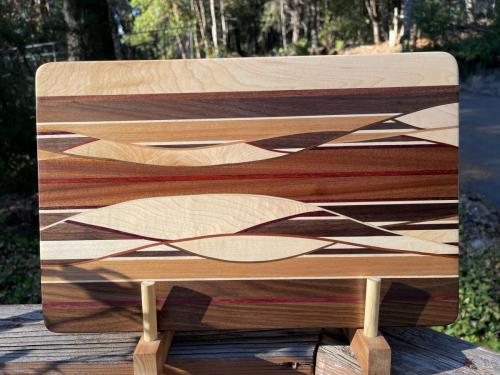 Woven charcuterie board