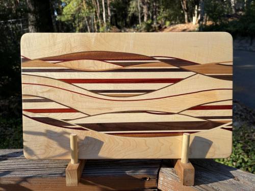 Woven charcuterie board